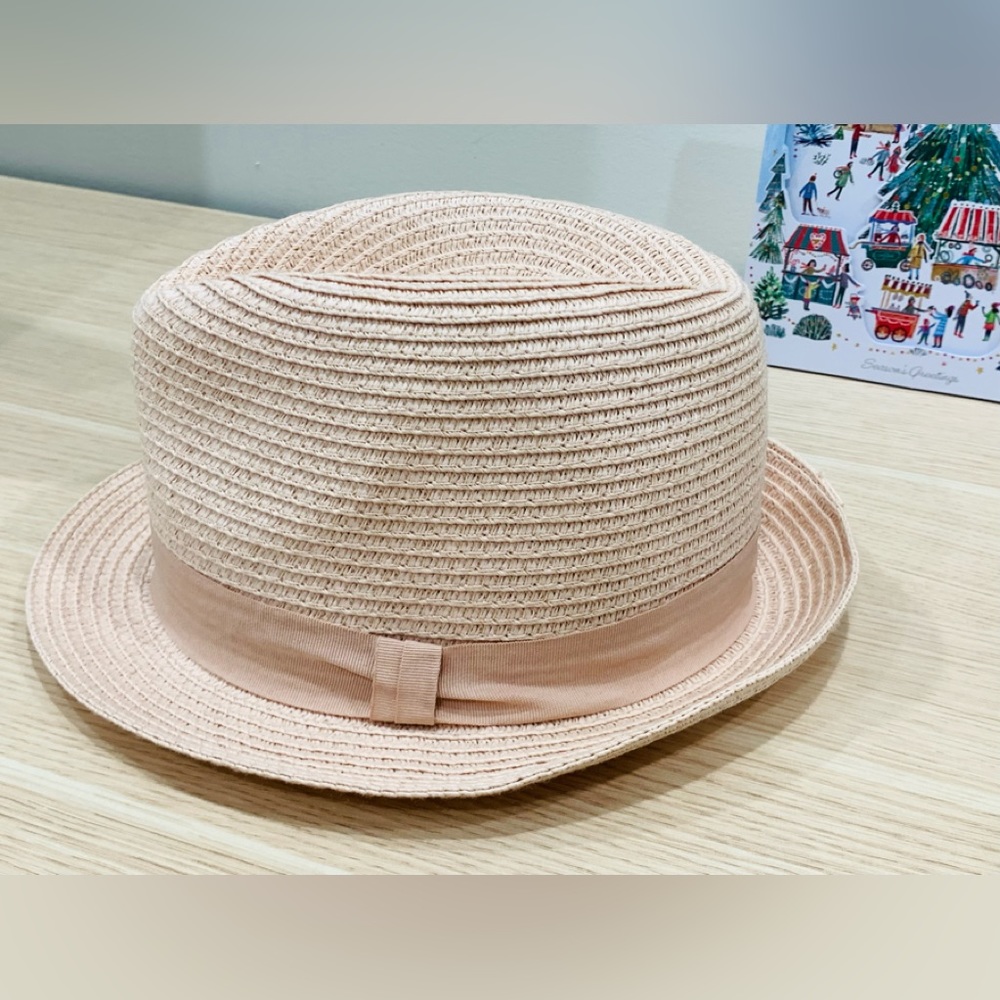 Aldo pink straw hat in pink size S/M